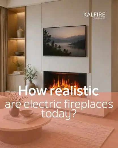 Hoe realistisch is een elektrische haard