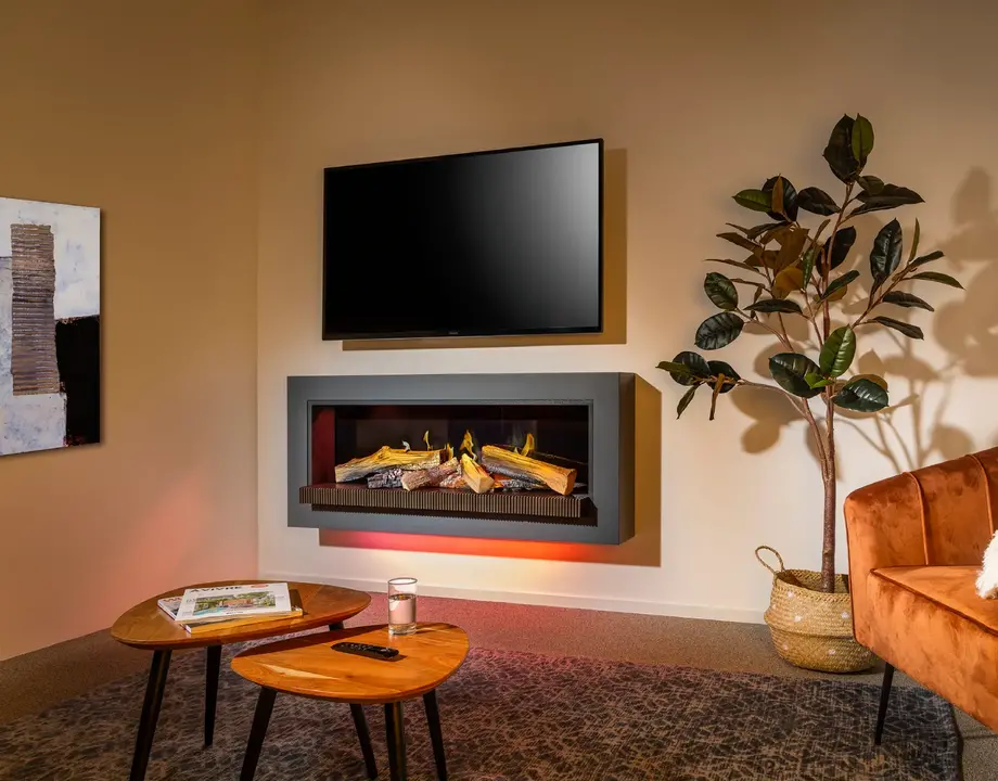 Kalfire E55 wall mount orange light
