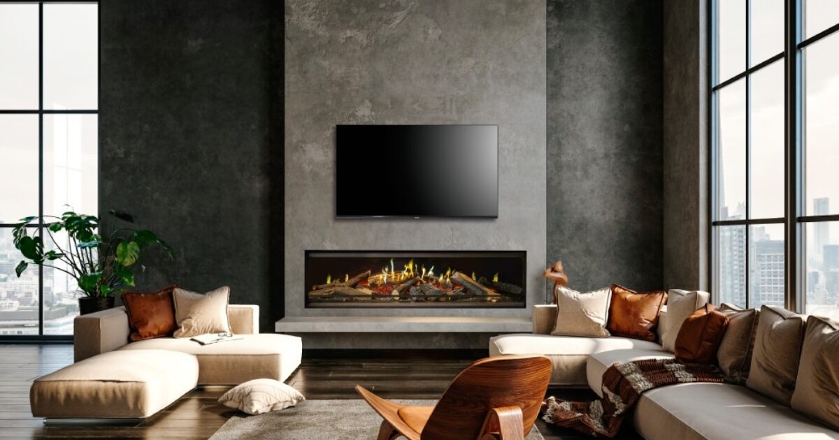 E-one 160F: Front Holographic Fireplace | Kalfire Fireplaces